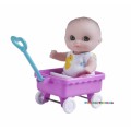Пупс с тележкой Jc Toys JC16912-2